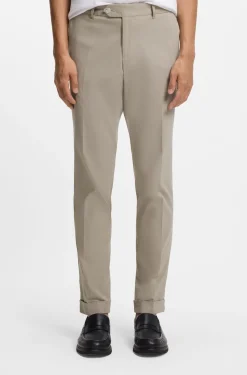 Slim-Fit Hose aus waschbarer Stretch-Baumwolle