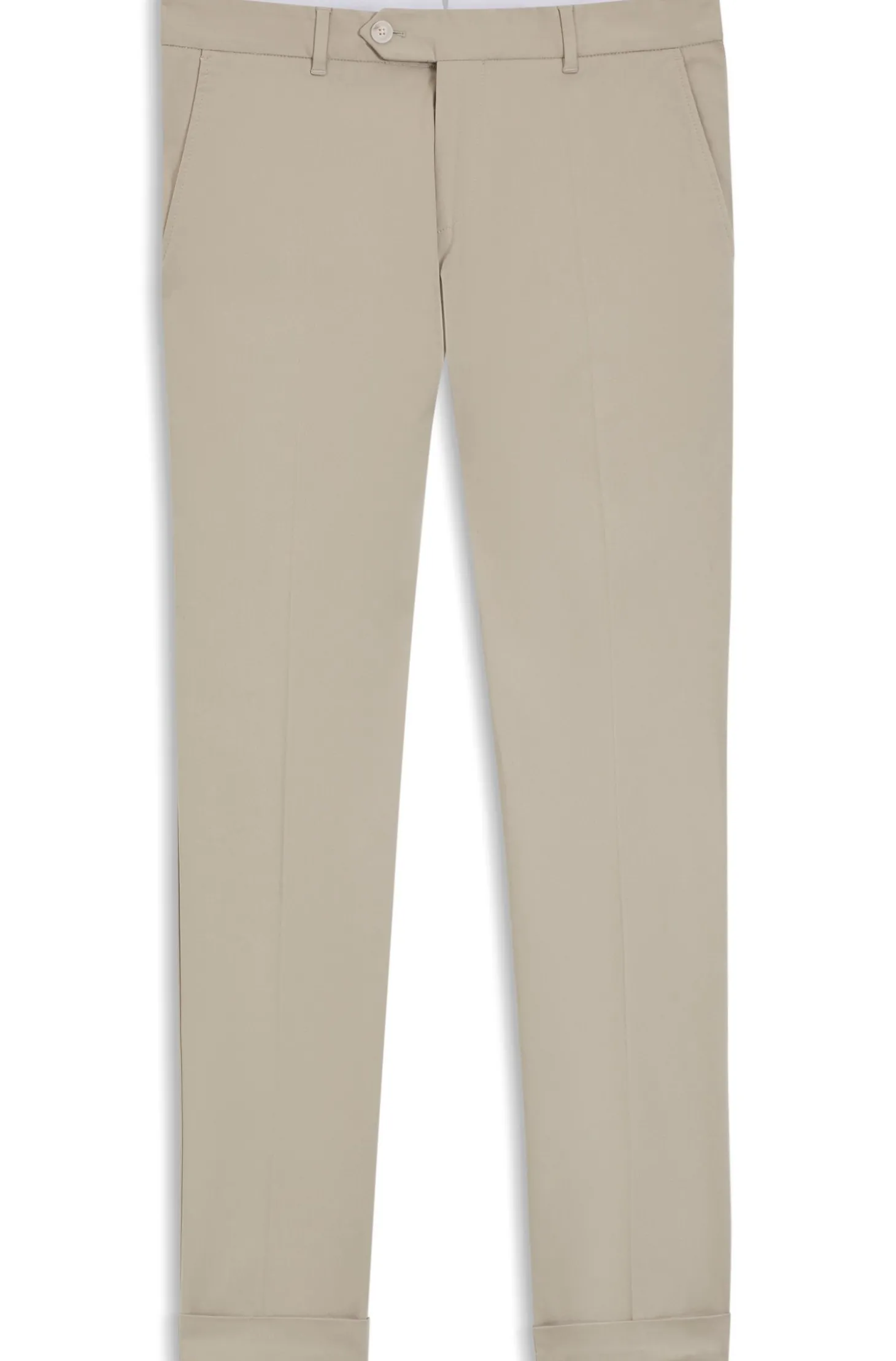 Slim-Fit Hose aus waschbarer Stretch-Baumwolle
