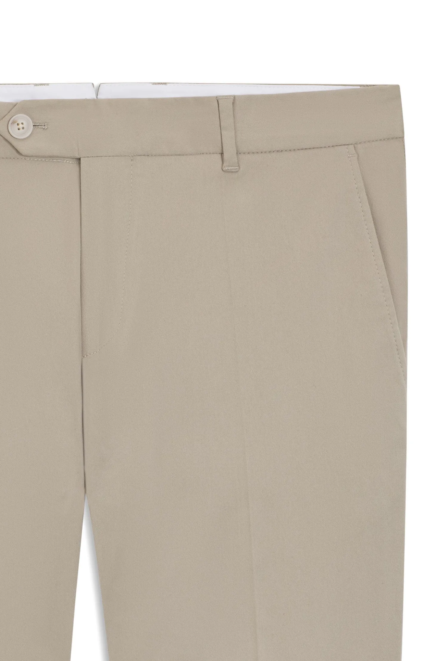 Slim-Fit Hose aus waschbarer Stretch-Baumwolle