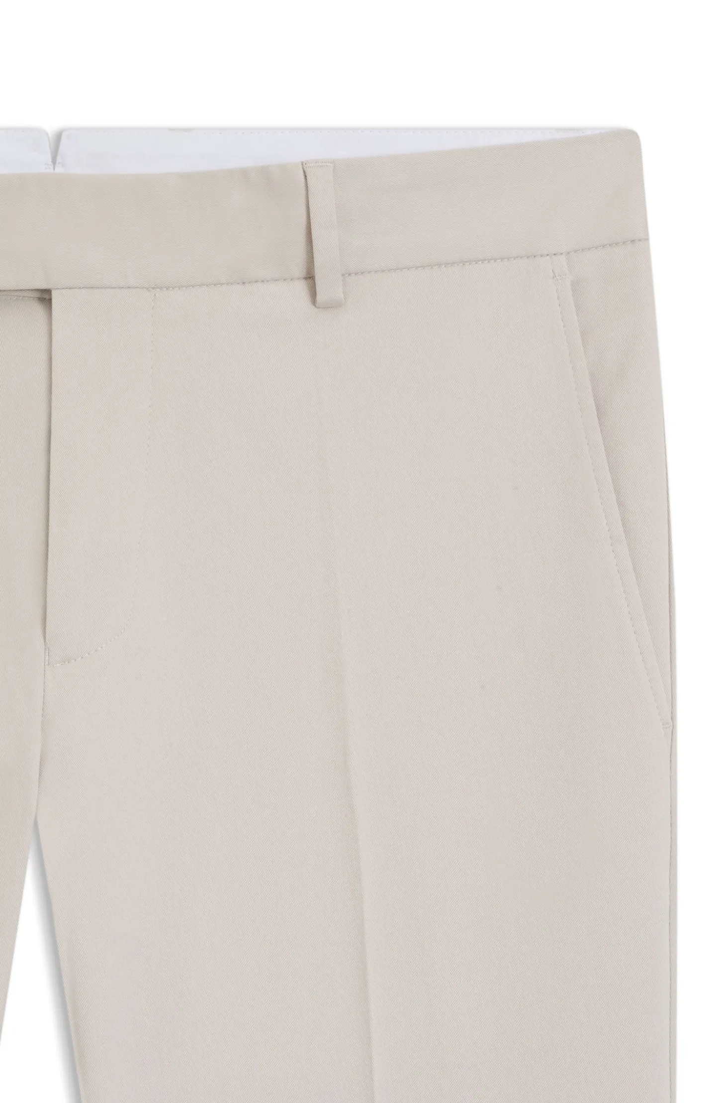 Slim-Fit Hose aus waschbarer Stretch-Baumwolle