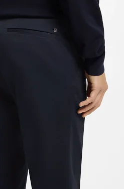 Slim-Fit Hose aus waschbarer Stretch-Baumwolle