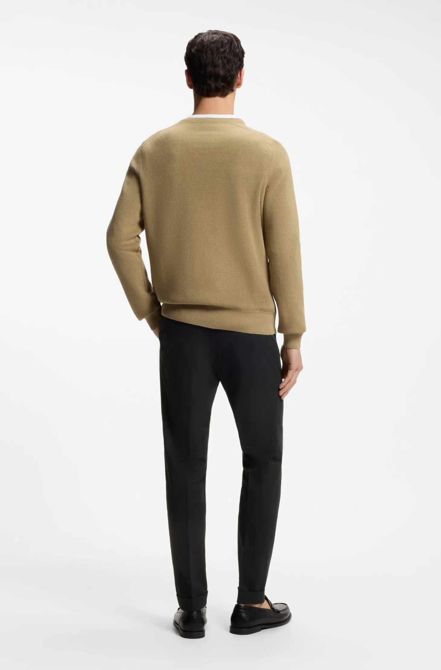 Slim-Fit Hose aus waschbarer Stretch-Baumwolle