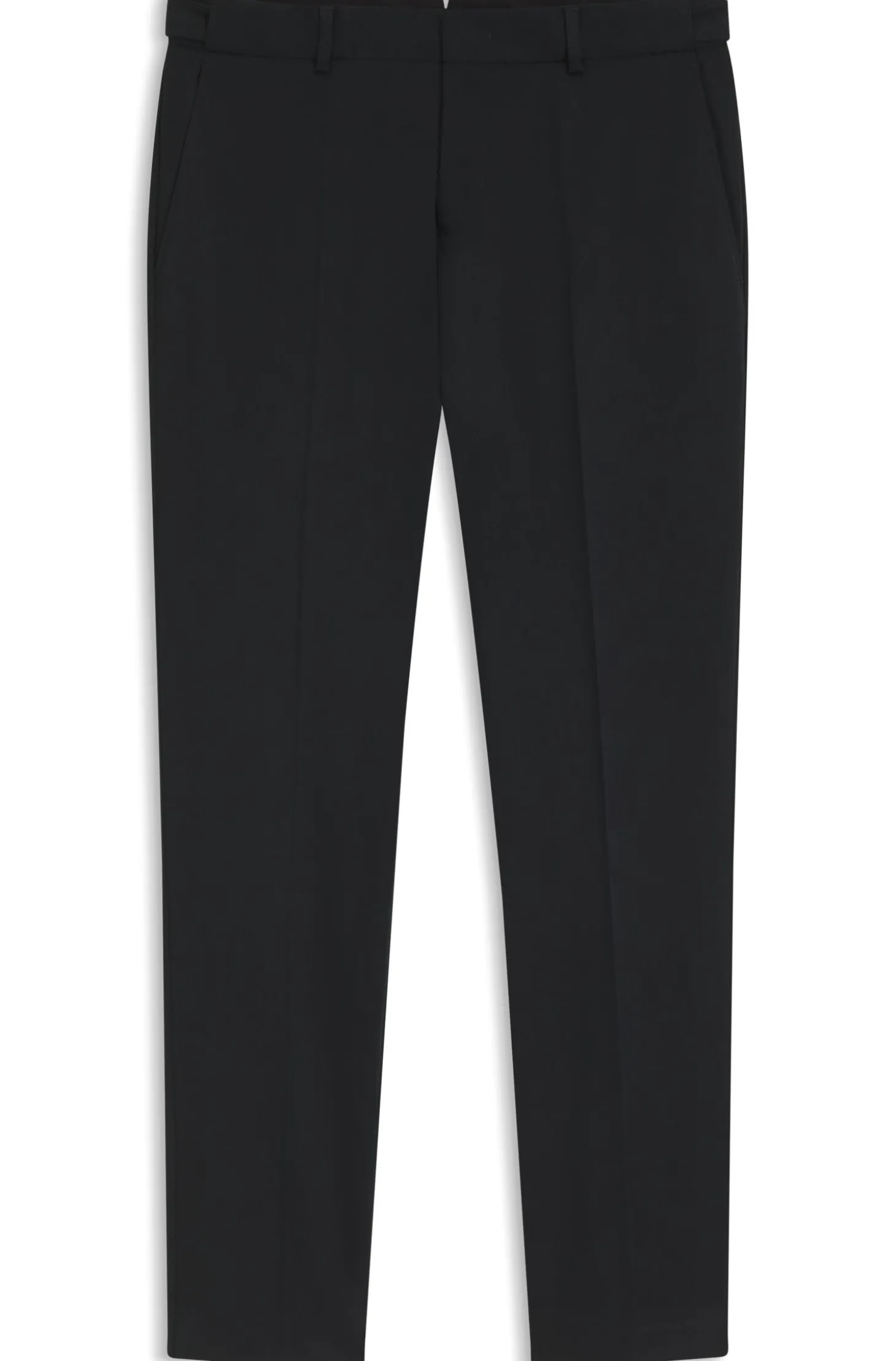 Slim-Fit Hose aus waschmaschinenfester Stretch-Baumwolle