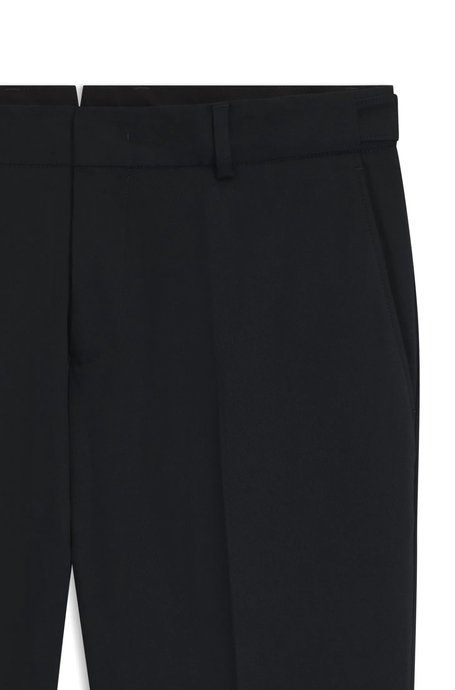 Slim-Fit Hose aus waschmaschinenfester Stretch-Baumwolle