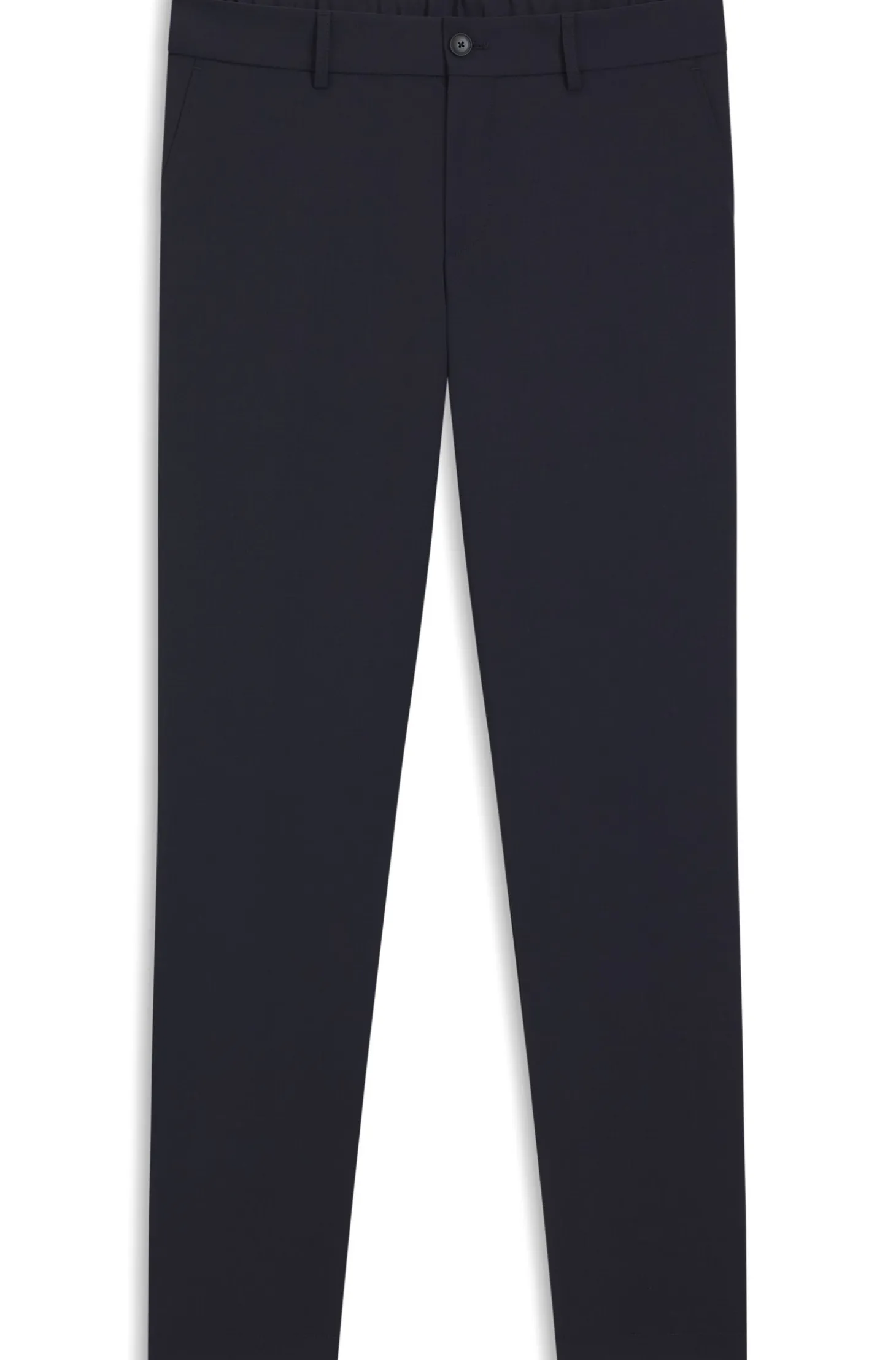 Slim-Fit Hose aus waschmaschinenfestem funktionalem Stretch-Gewebe