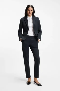 Slim-Fit Hose in Cropped-Länge