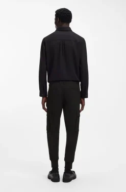 Slim-Fit Hose mit Cargo-Taschen