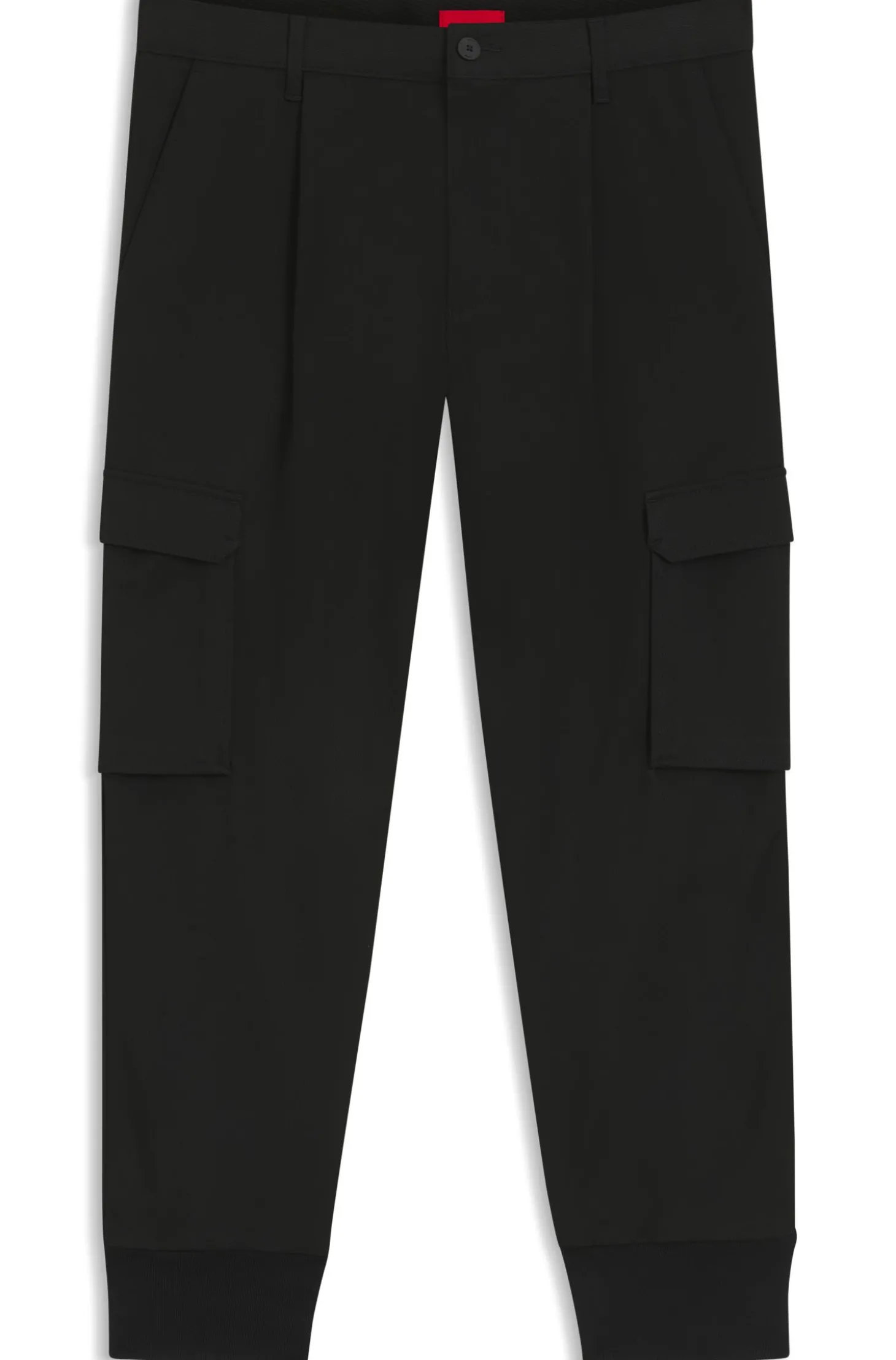 Slim-Fit Hose mit Cargo-Taschen