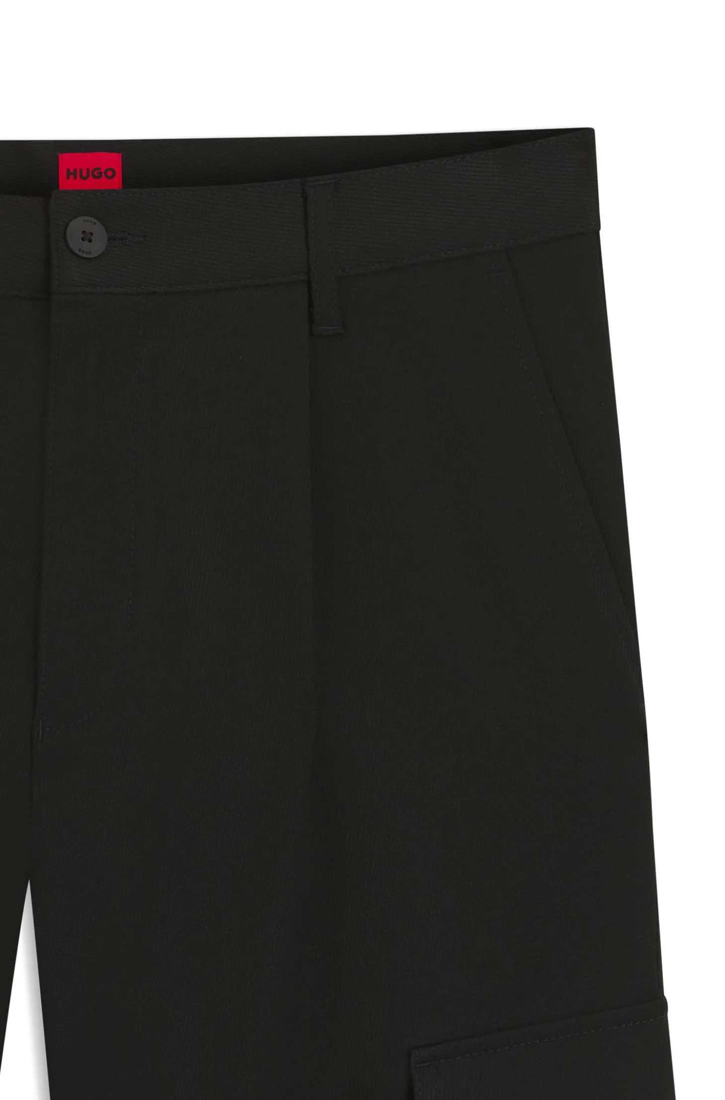 Slim-Fit Hose mit Cargo-Taschen