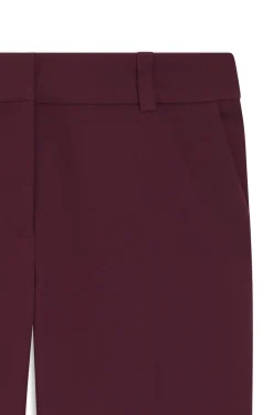 Slim-Fit Hose mit Reißverschluss am Saum