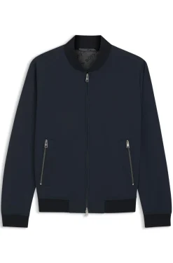 Slim-Fit Jacke aus Performance-Stretch-Jersey