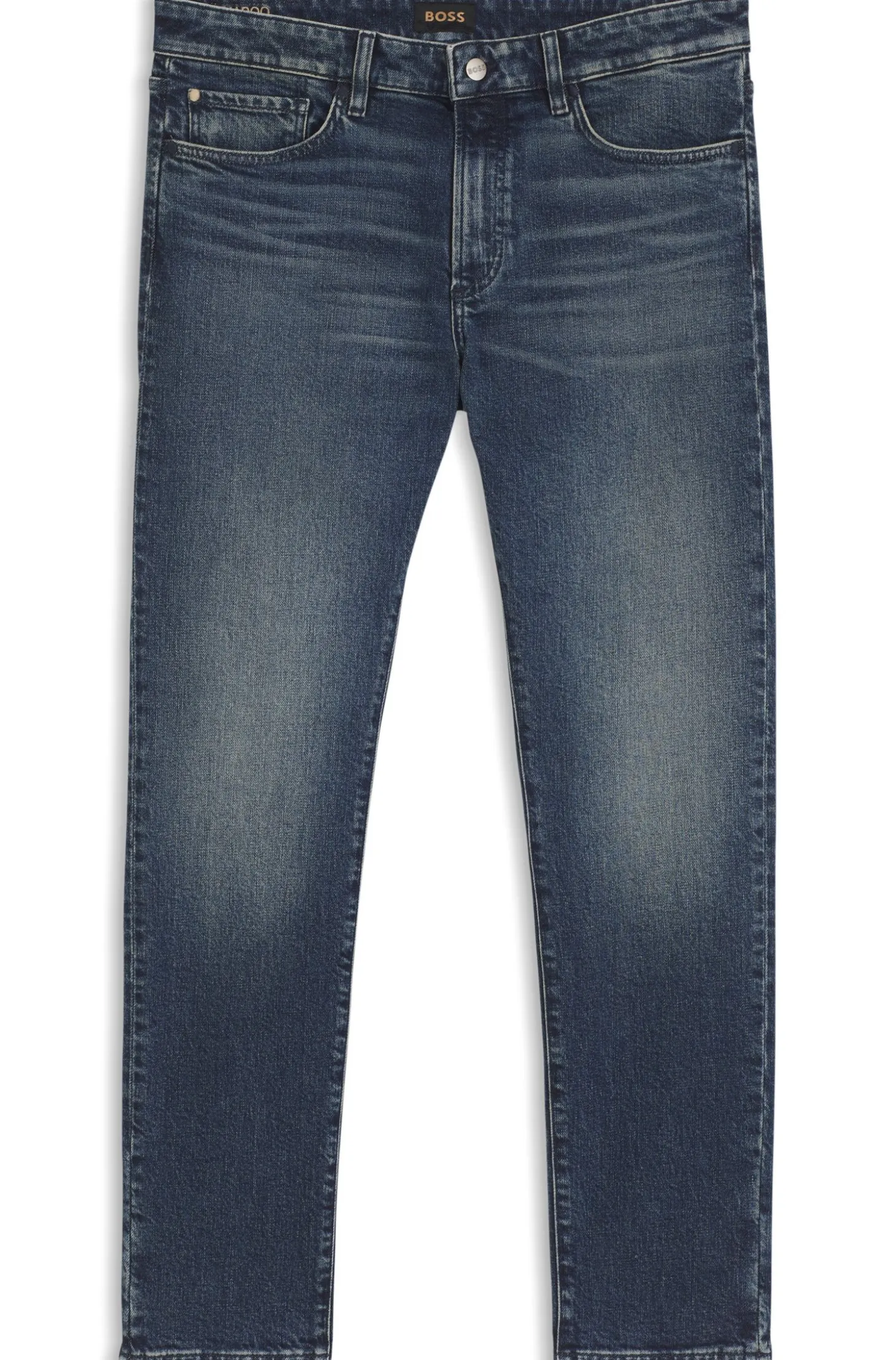Slim-Fit Jeans aus italienischem Comfort-Stretch-Denim