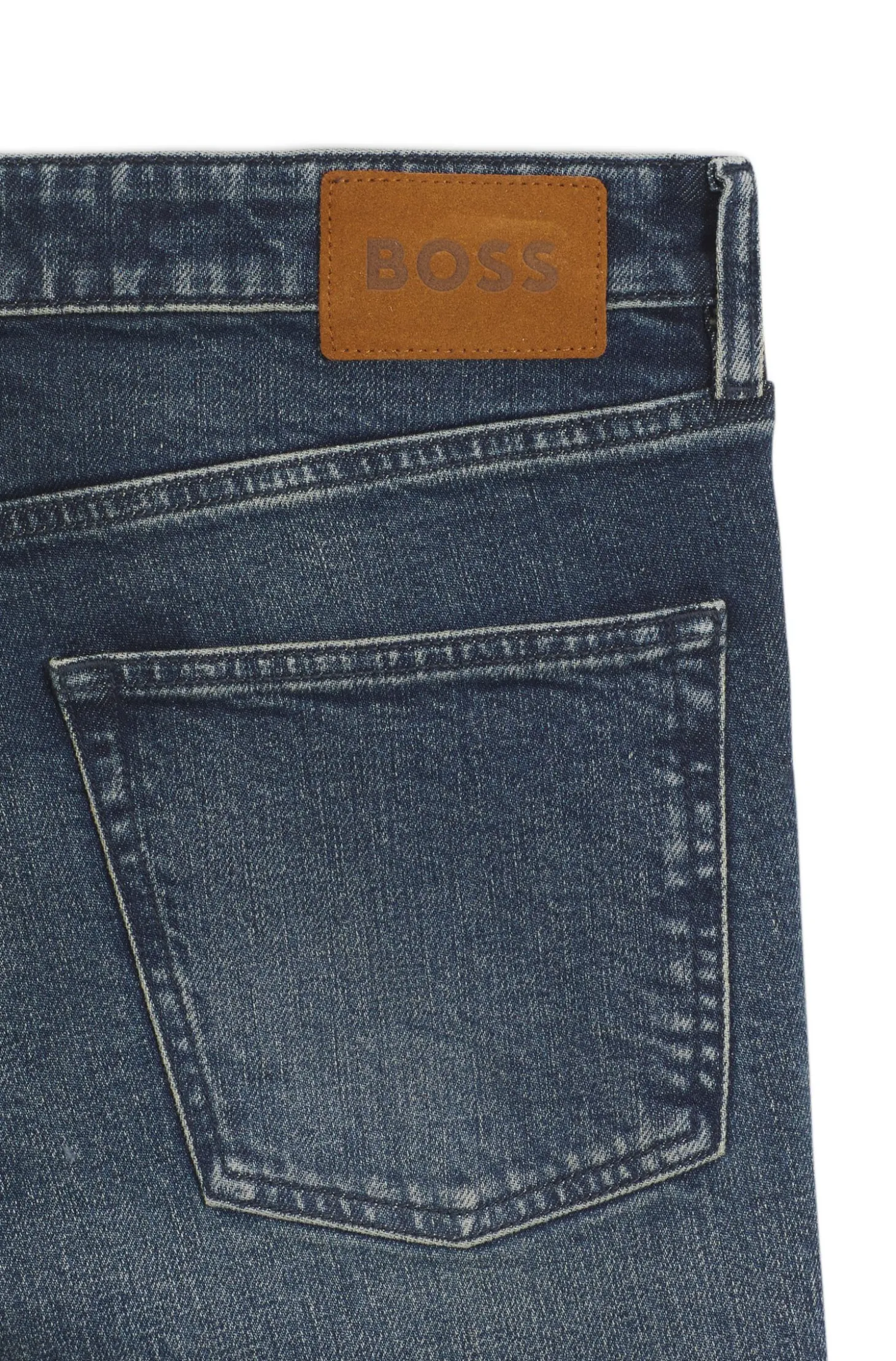Slim-Fit Jeans aus italienischem Comfort-Stretch-Denim