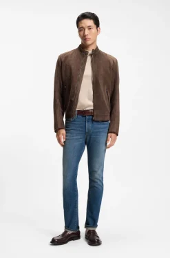 Slim-Fit Jeans aus softem Stretch-Denim