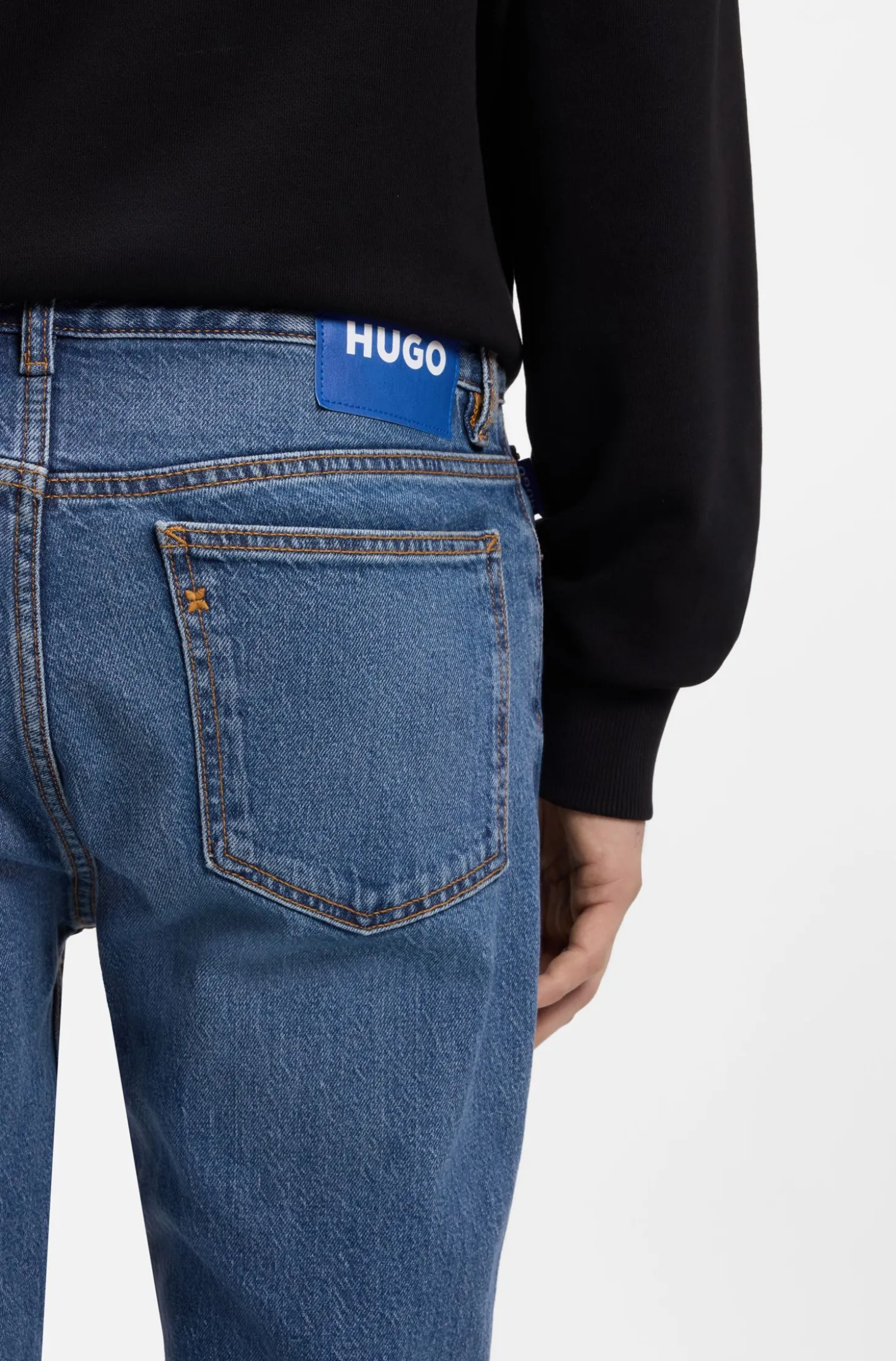 Slim-Fit Jeans aus Stretch-Denim