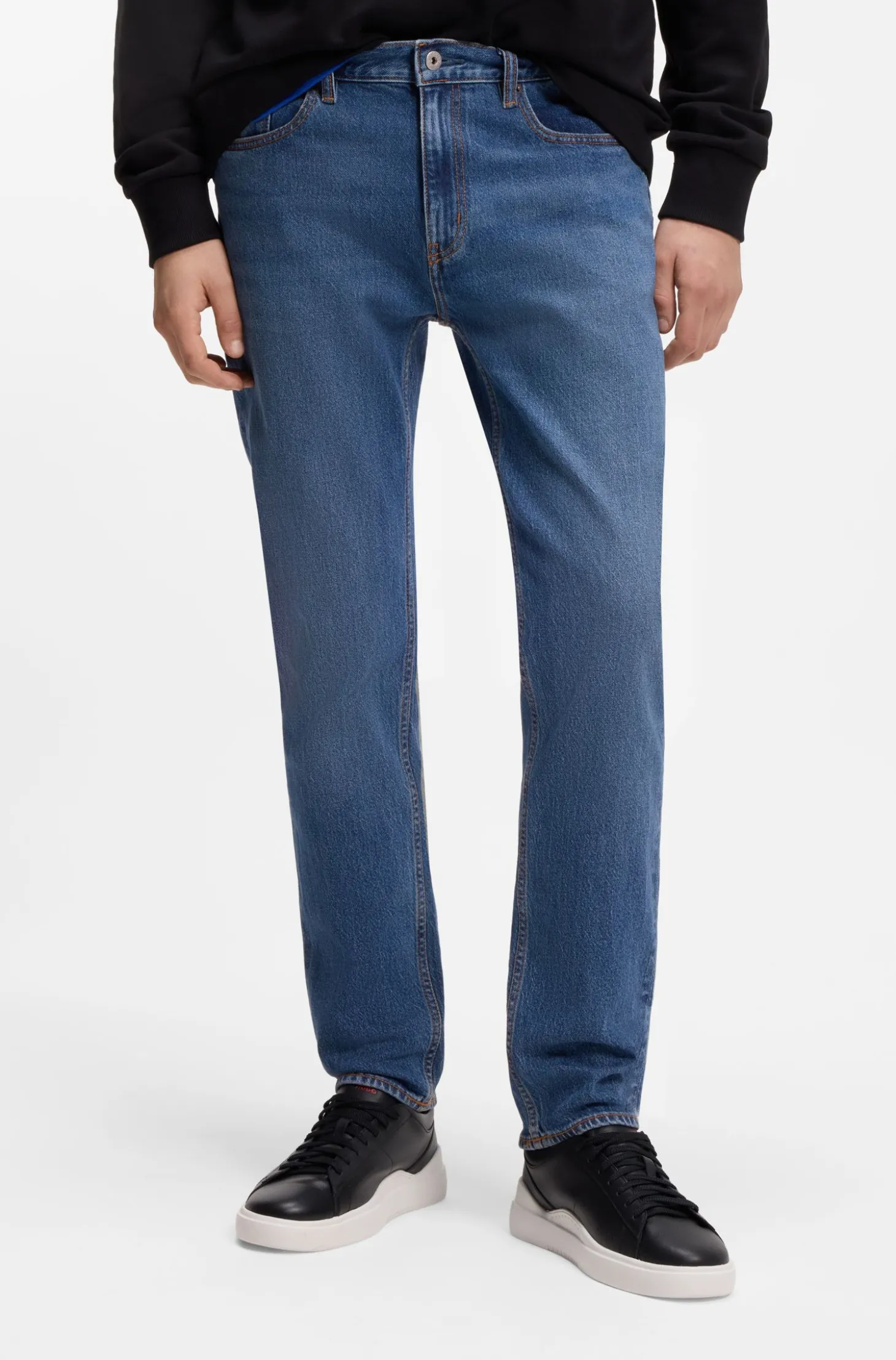 Slim-Fit Jeans aus Stretch-Denim