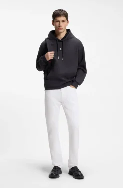 Slim-Fit Jeans aus weißem Stretch-Denim
