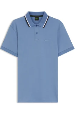 Slim-Fit Paddy Poloshirt aus Interlock-Baumwolle