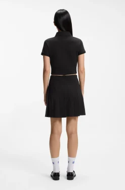 Slim-Fit Poloshirt aus elastischer Baumwolle