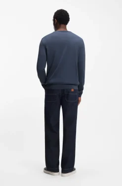 Slim-Fit Pullover aus Merinowolle