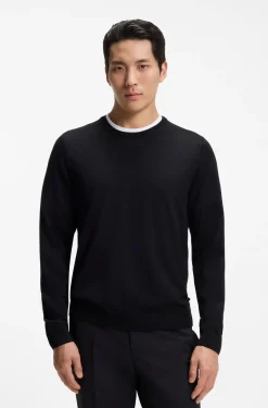 Slim-Fit Pullover aus Merinowolle