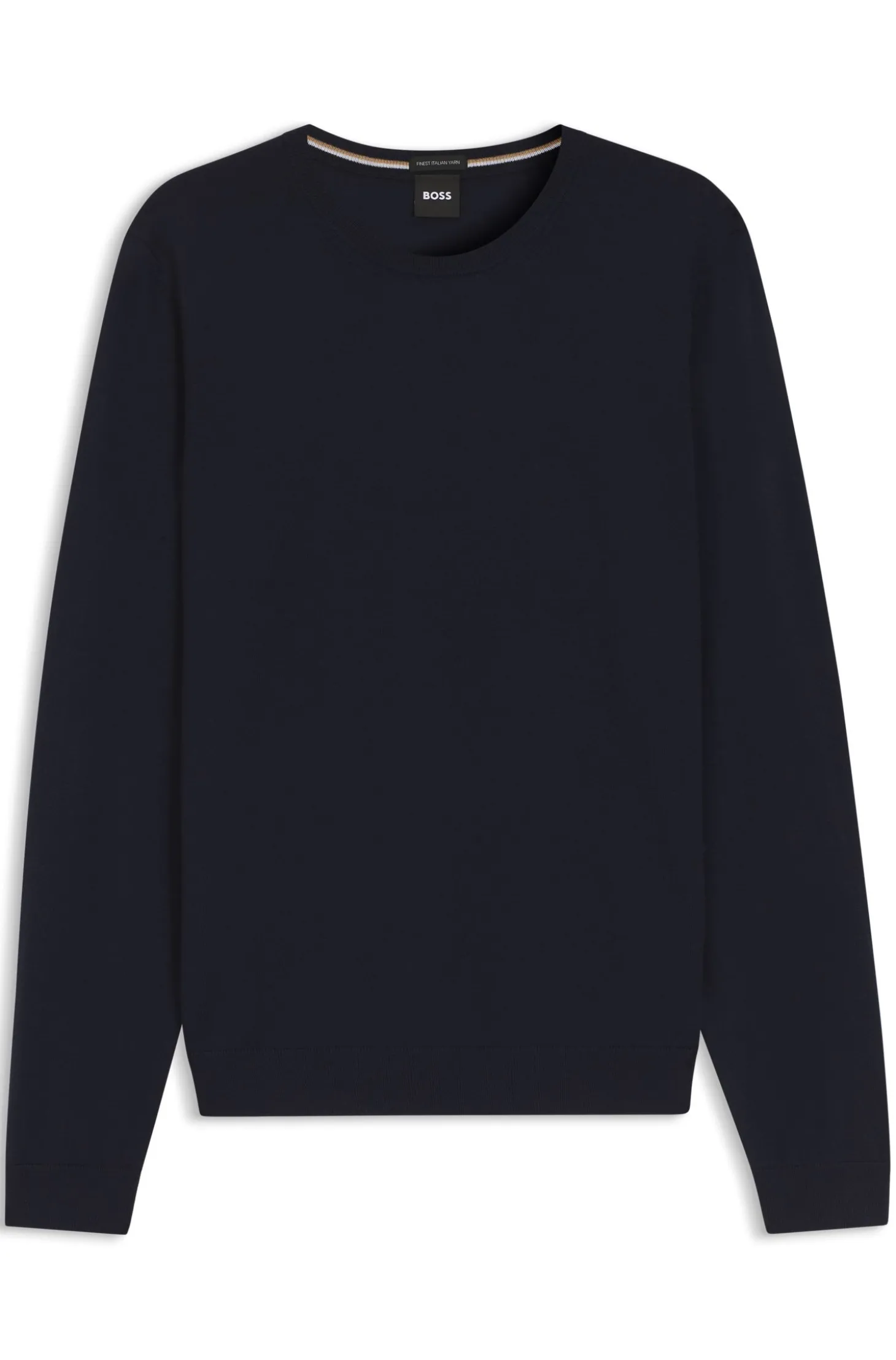 Slim-Fit Pullover aus Merinowolle