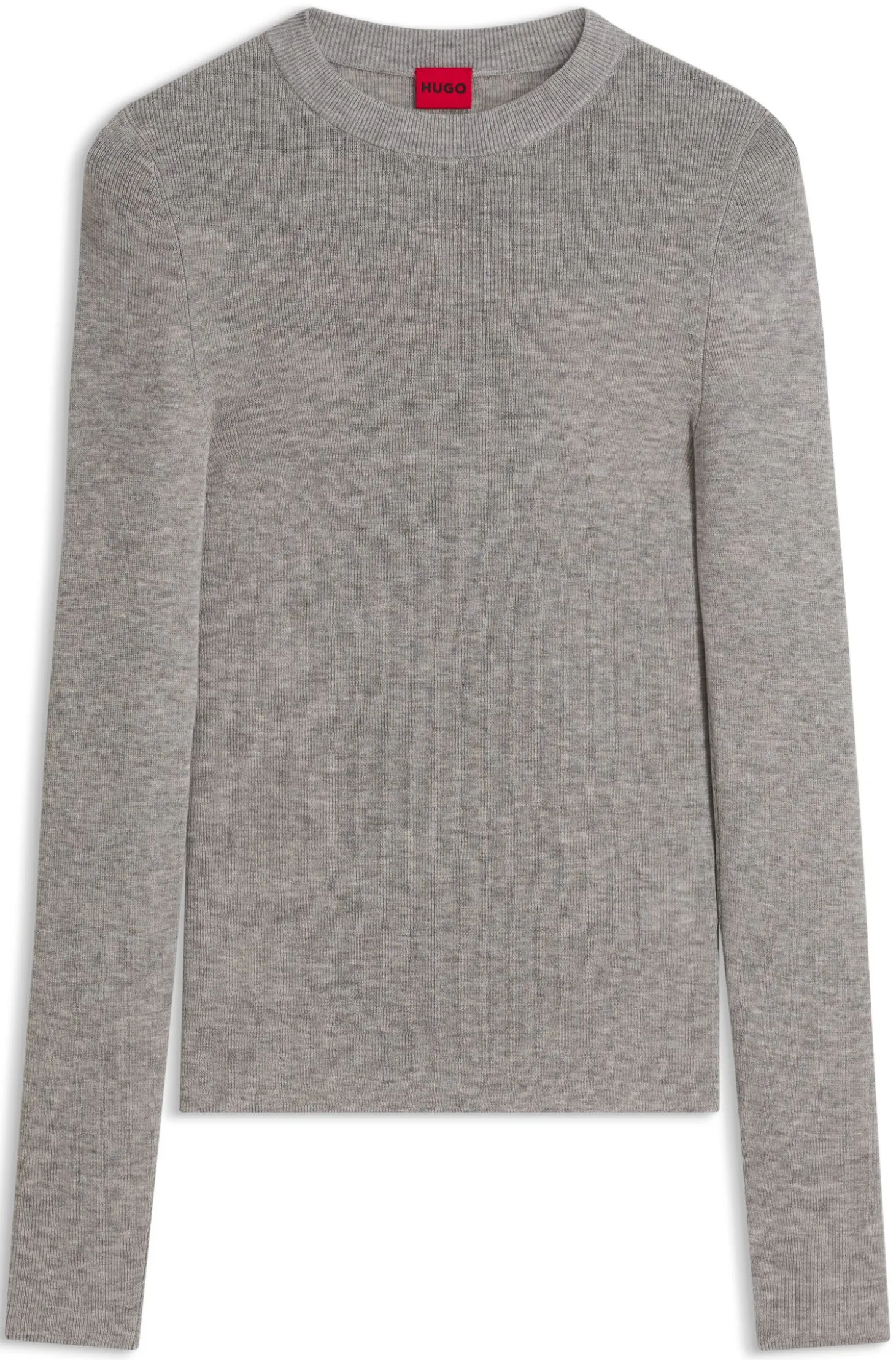 Slim-Fit Pullover aus Woll-Mix mit Kaschmir