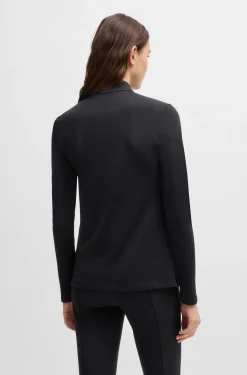 Slim-Fit Reitsport-Trainingsshirt aus Super-Stretch-Gewebe