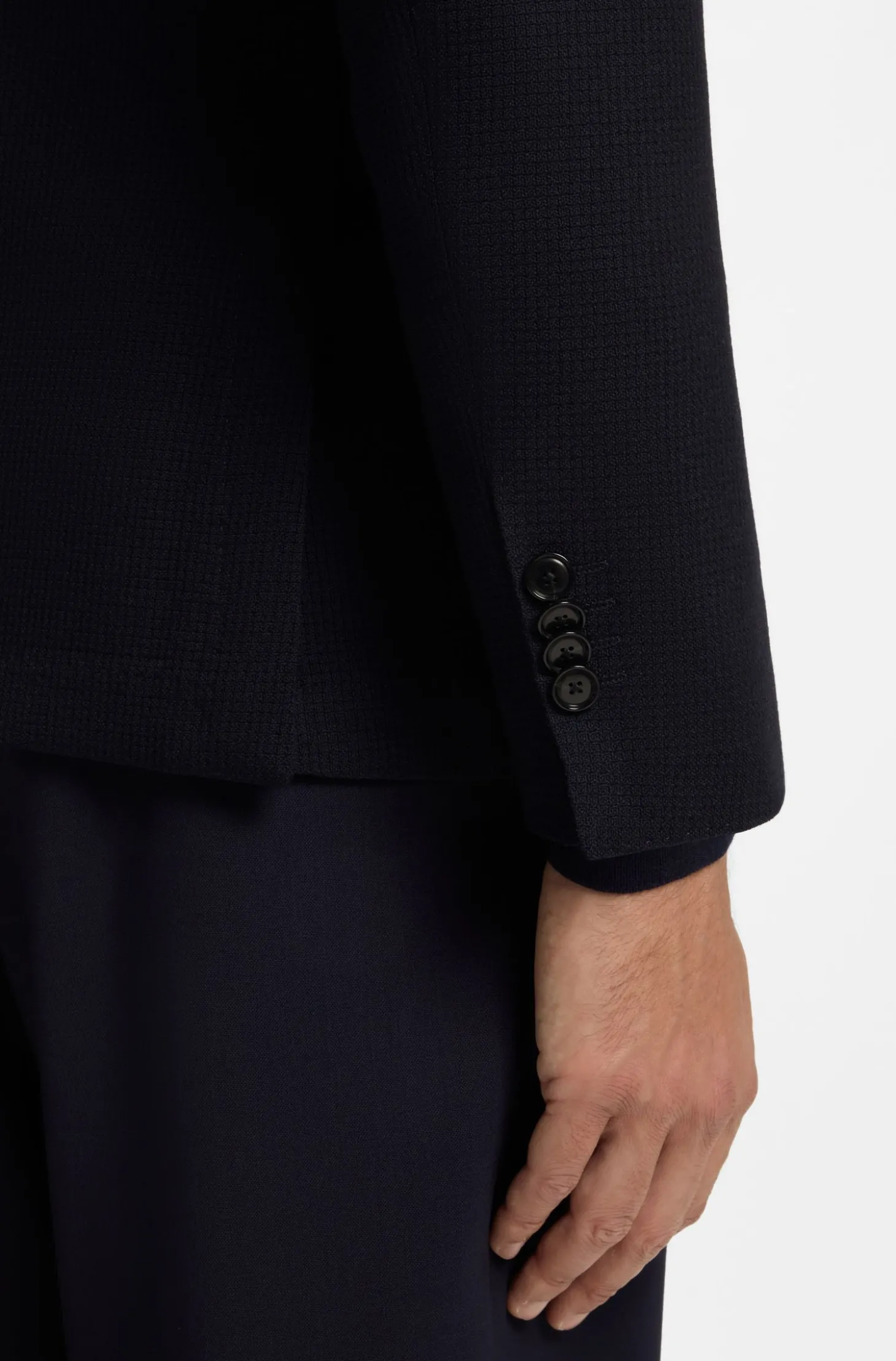 Slim-Fit Sakko aus Schurwolle