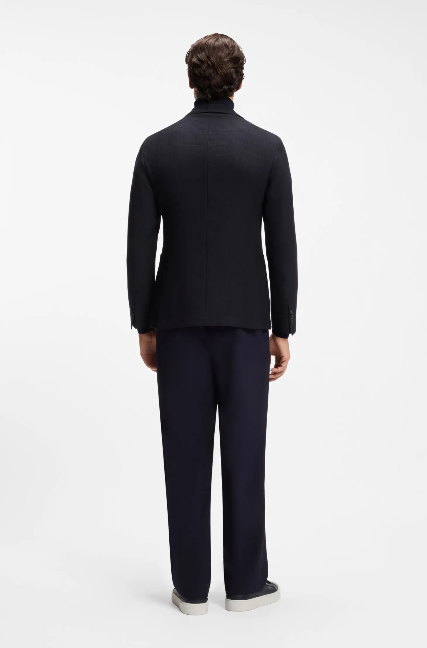 Slim-Fit Sakko aus Schurwolle