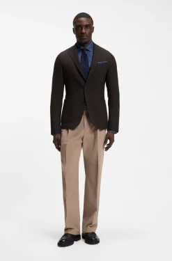 Slim-Fit Sakko aus Schurwolle