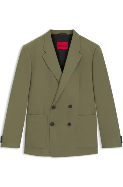 Slim-Fit Sakko aus Stretch-Ripstop