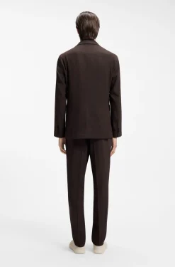 Slim-Fit Sakko aus waschbarem Tech-Leinen