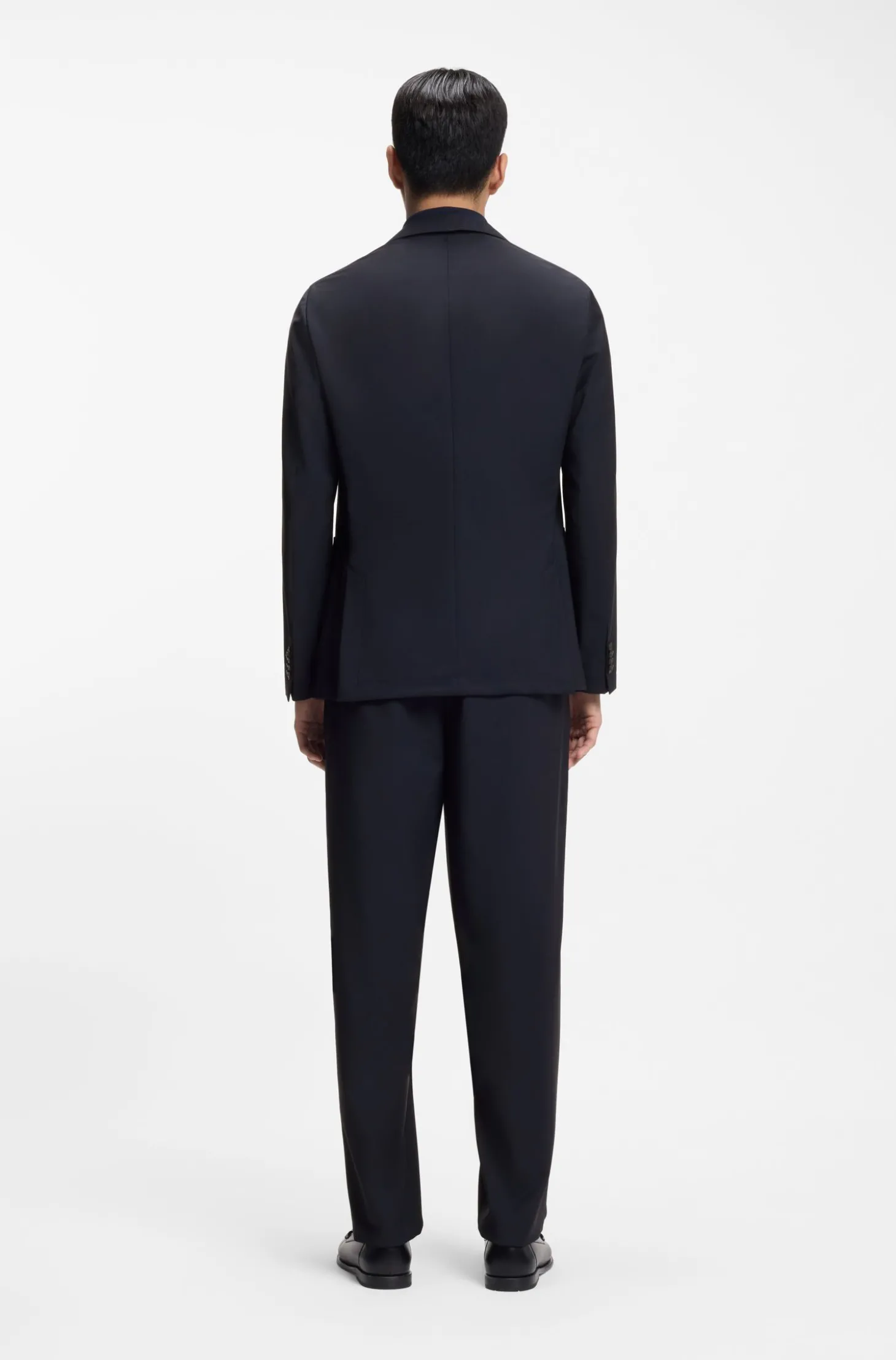 Slim-Fit Sakko aus waschbarem Performance-Stretch-Gewebe