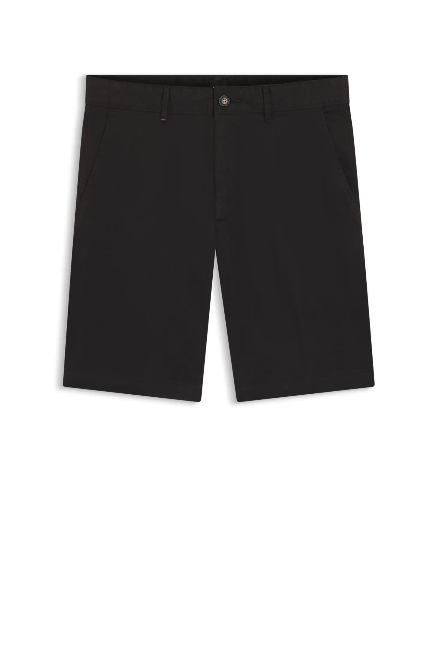 Slim-Fit Shorts aus elastischem Baumwoll-Twill