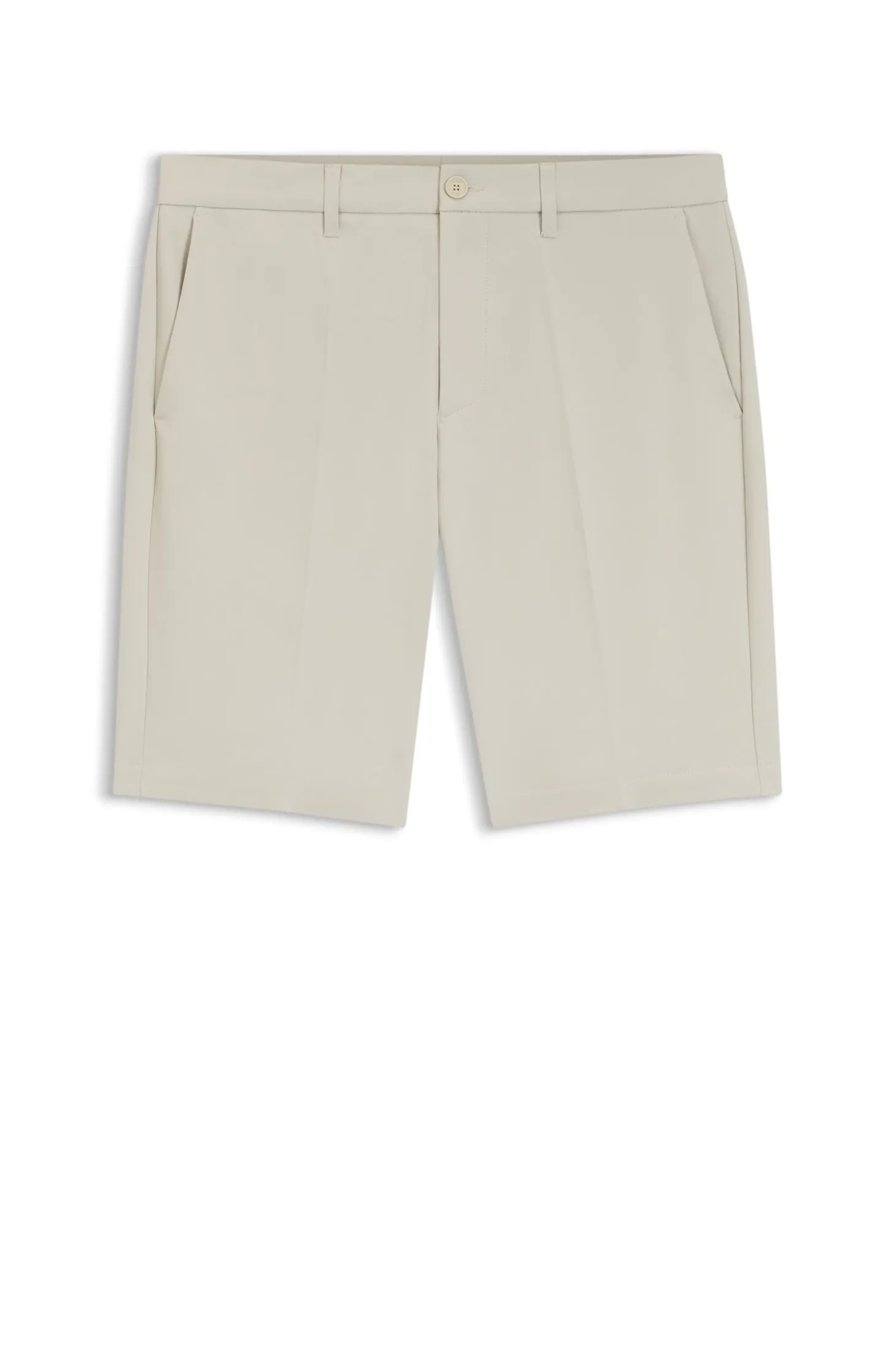 Slim-Fit Shorts aus wasserabweisendem Stretch-Gewebe