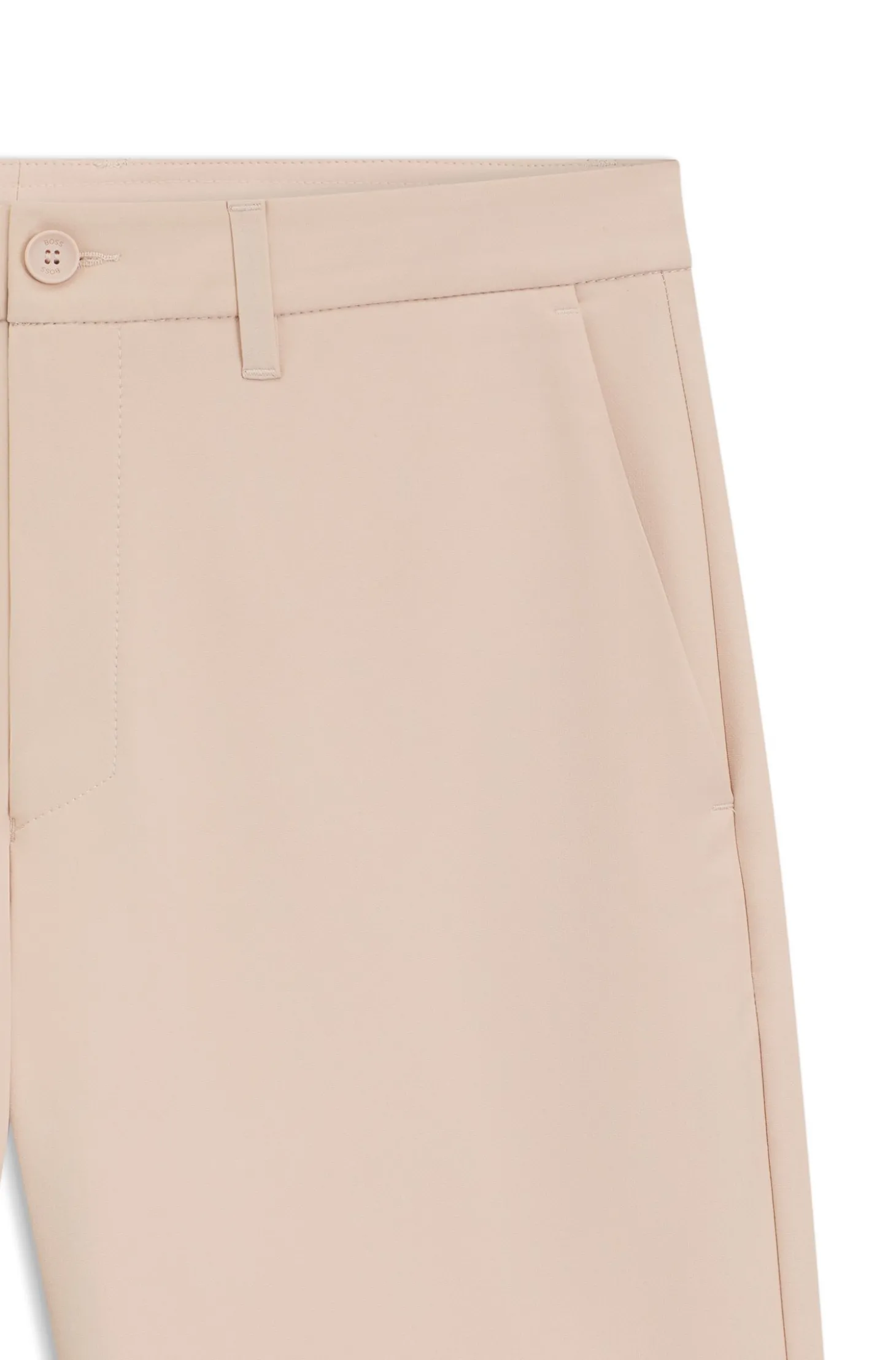Slim-Fit Shorts aus wasserabweisendem Stretch-Gewebe