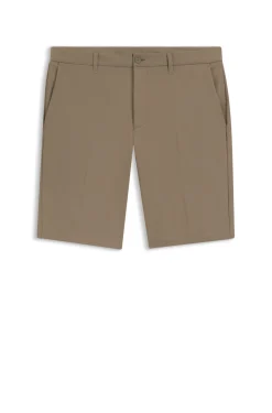 Slim-Fit Shorts aus wasserabweisendem Stretch-Gewebe