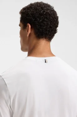 Slim-Fit T-Shirt aus merzerisierter Baumwolle