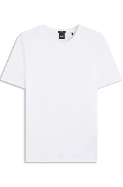 Slim-Fit T-Shirt aus merzerisierter Baumwolle