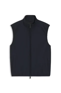 Slim-Fit Weste aus wasserabweisendem Performance-Stretch-Gewebe