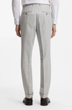 Slim-Fit Zweiteiler aus Baumwolle und Schurwolle