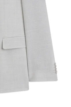 Slim-Fit Zweiteiler aus fein gemustertem Gewebe
