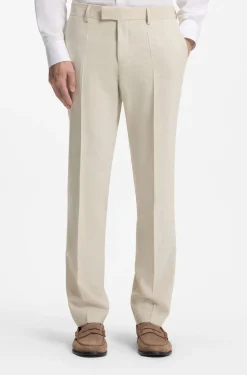 Slim-Fit Zweiteiler aus fein gemustertem Gewebe
