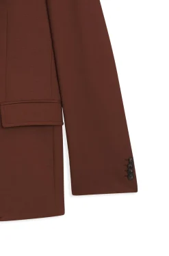 Slim-Fit Zweiteiler aus fein gemusterter Wolle