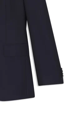 Slim-Fit Zweiteiler aus Schurwoll-Twill