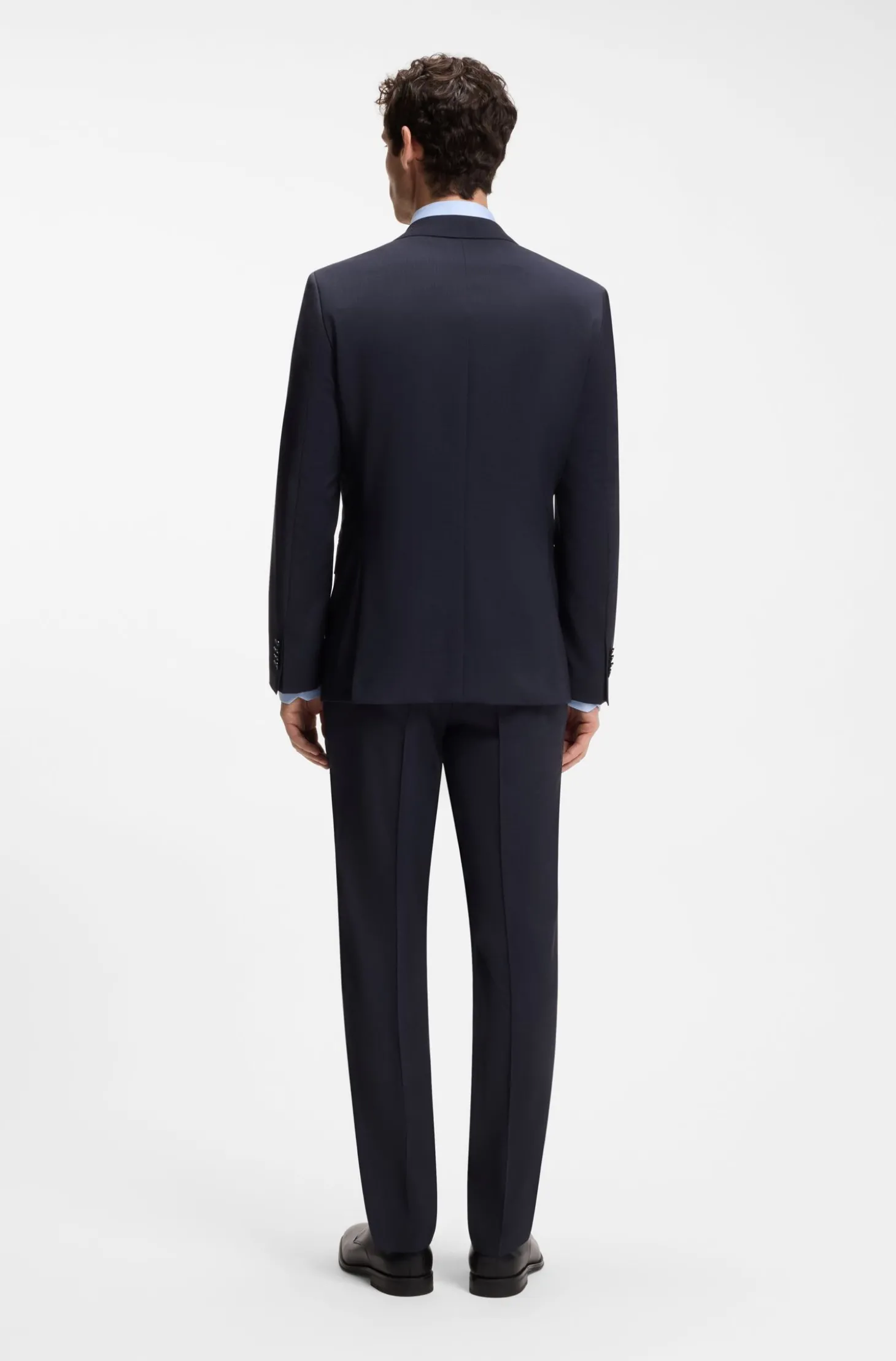 Slim-Fit Zweiteiler aus Schurwolle
