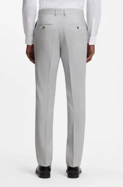 Slim-Fit Zweiteiler aus Schurwolle