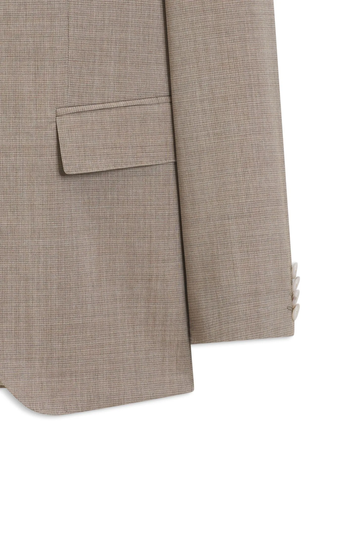 Slim-Fit Zweiteiler aus Schurwolle