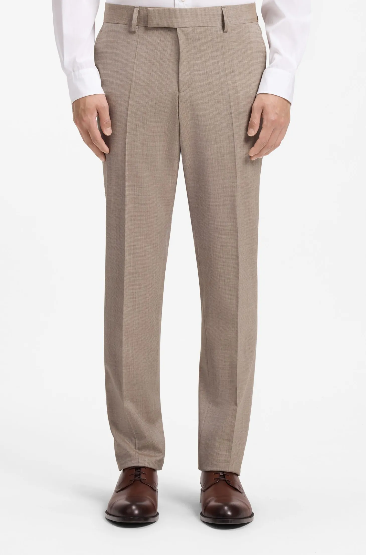 Slim-Fit Zweiteiler aus Schurwolle